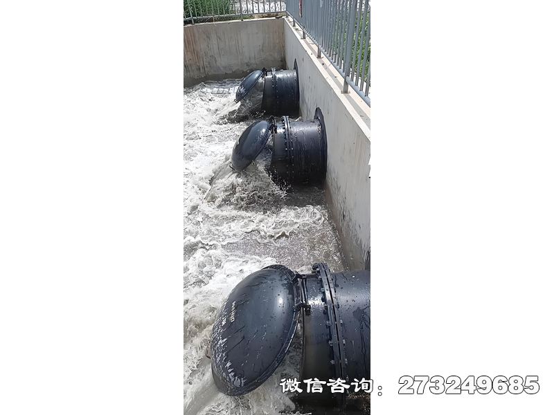 污水处理厂潮门拍门安装于污水厂出水口、提升泵站，采用铸铁或FRP材质，适配市政、工业污水处理系统。水务集团、环保公司常用，通过自动启闭控制水流方向，防止逆流污染处理设备。产品防堵设计减少纤维、油污淤积，适配复杂介质。可定制防淤结构及介质兼容性测试，支持大流量排水需求。价格电联，支持防堵设计优化及耐腐蚀方案升级。