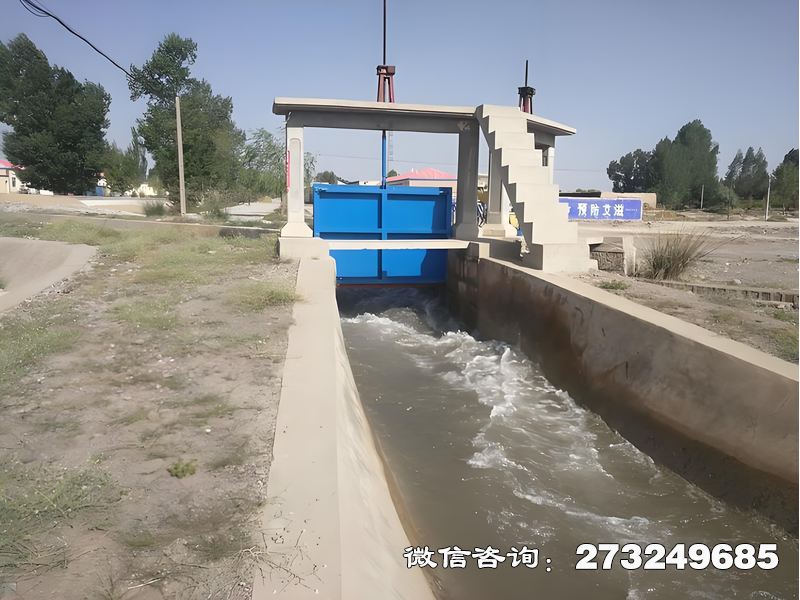 分水水渠闸用于灌溉干渠与支渠的分水系统，由灌溉公司、农业合作社及灌区管理局采用。通过蜗轮蜗杆手动调节实现精准配水，双闸板结构保障密封性能。钢制闸体表面防腐处理延长使用寿命，支持定制化分水比例调节，适配农田灌溉精细化管理需求，提升水资源利用率。分水水渠闸价格电话微信联系厂家。